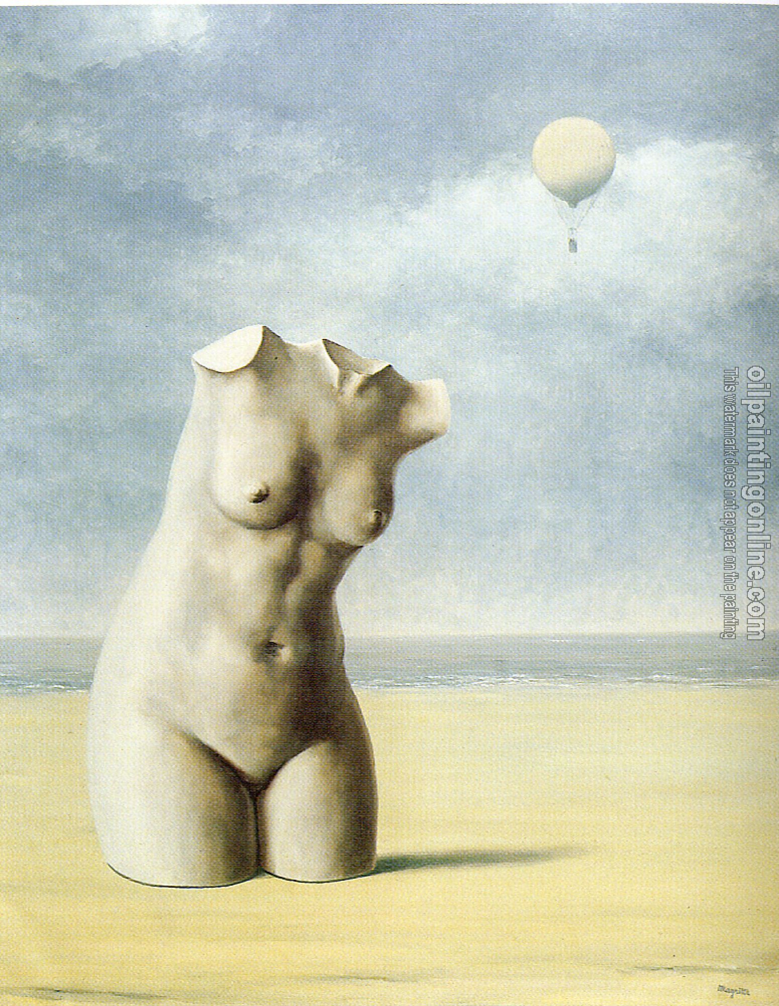 Magritte, Rene - when the hour strikes